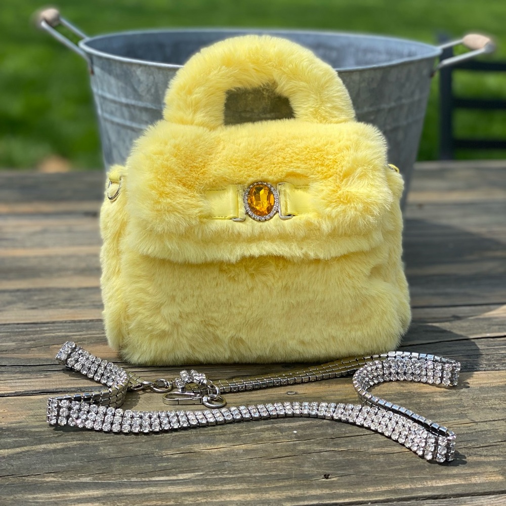 Dolls kill yellow purse